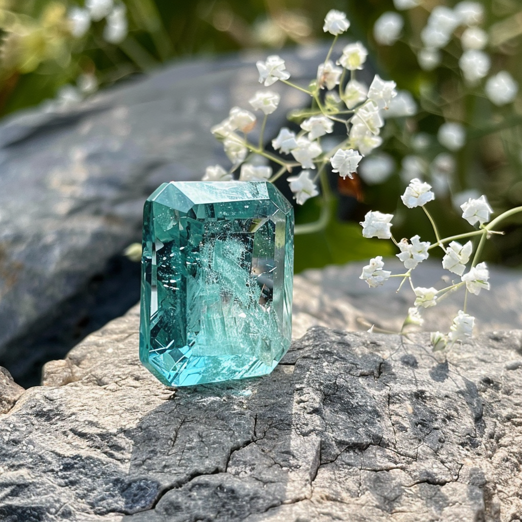 Inclusions in Paraiba Tourmaline 