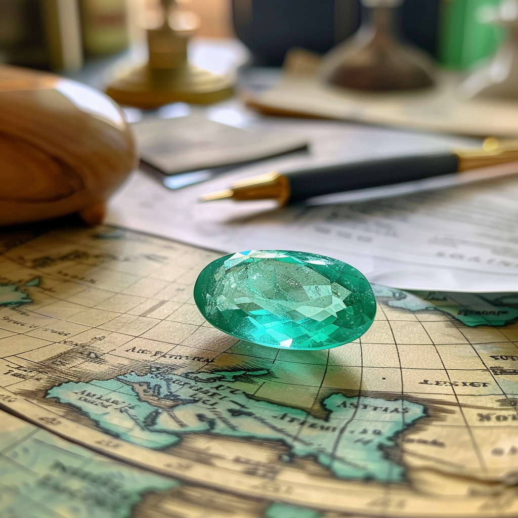Major Paraiba Tourmaline Mining Areas