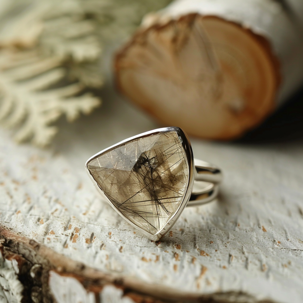 Mohs Scale of Rutilated Quartz 