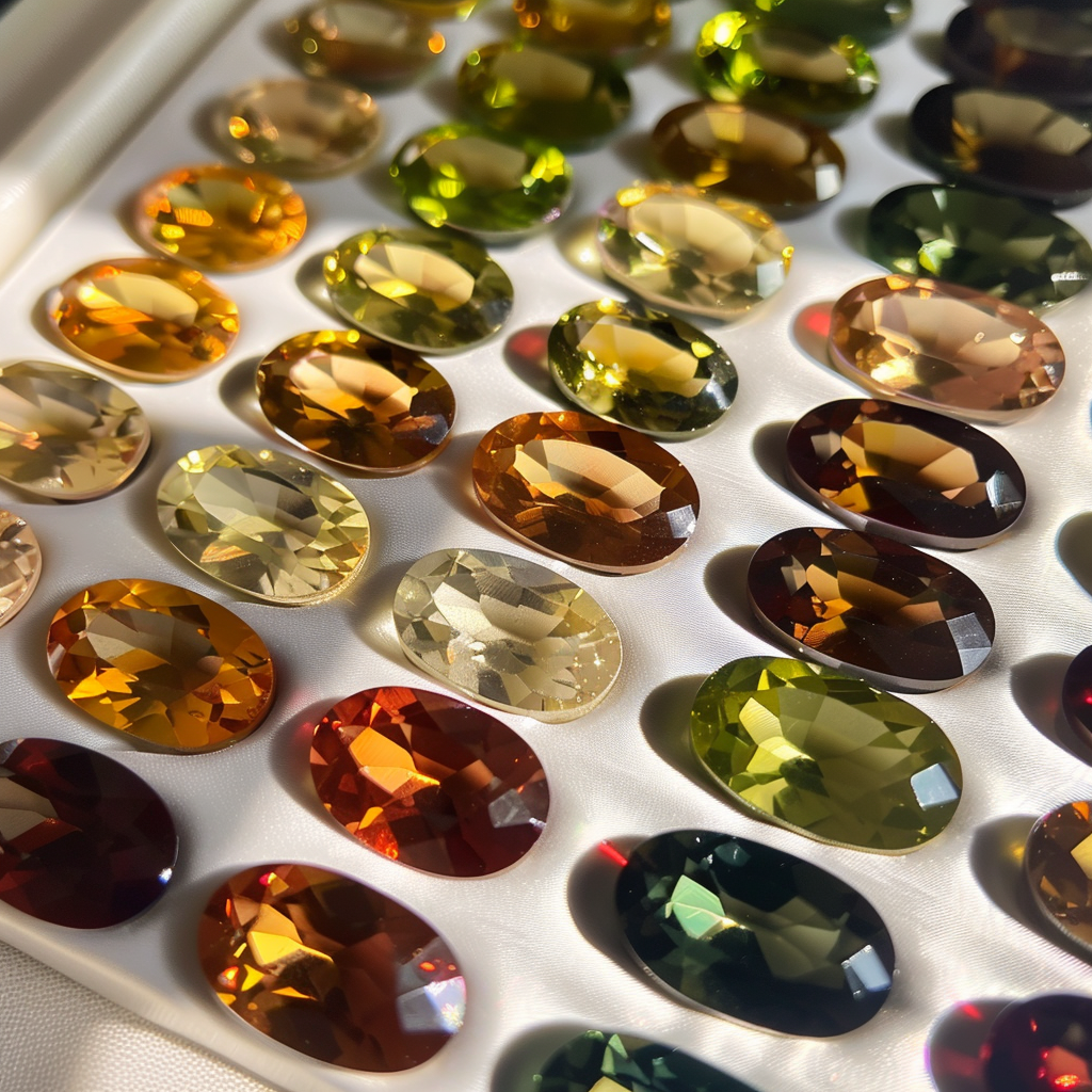 Color Grading of Mali Garnet