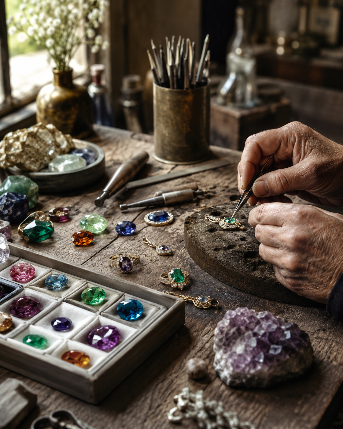 Artisanal Crafting and Jewelry Design