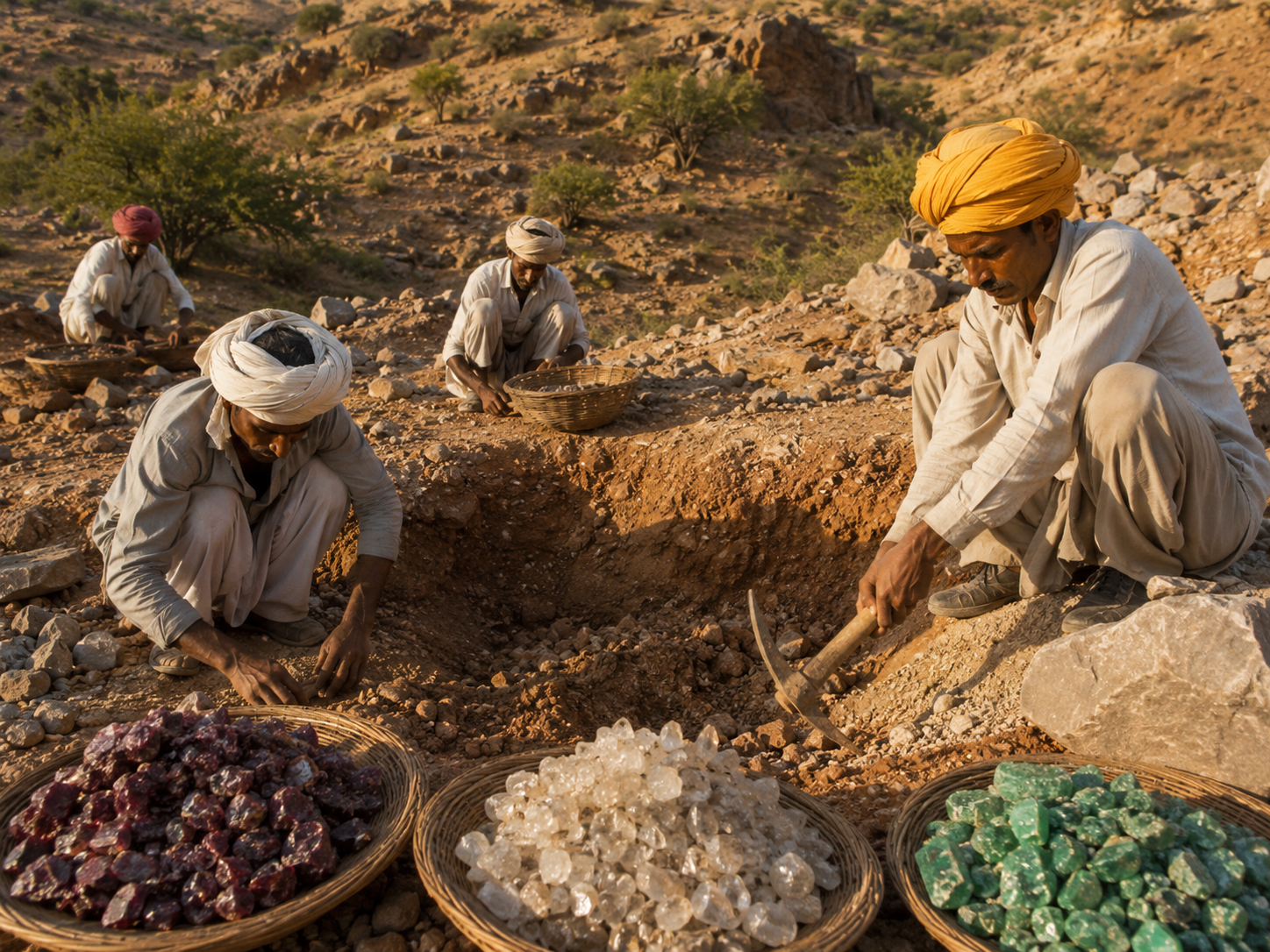 Gemstone Mining in India