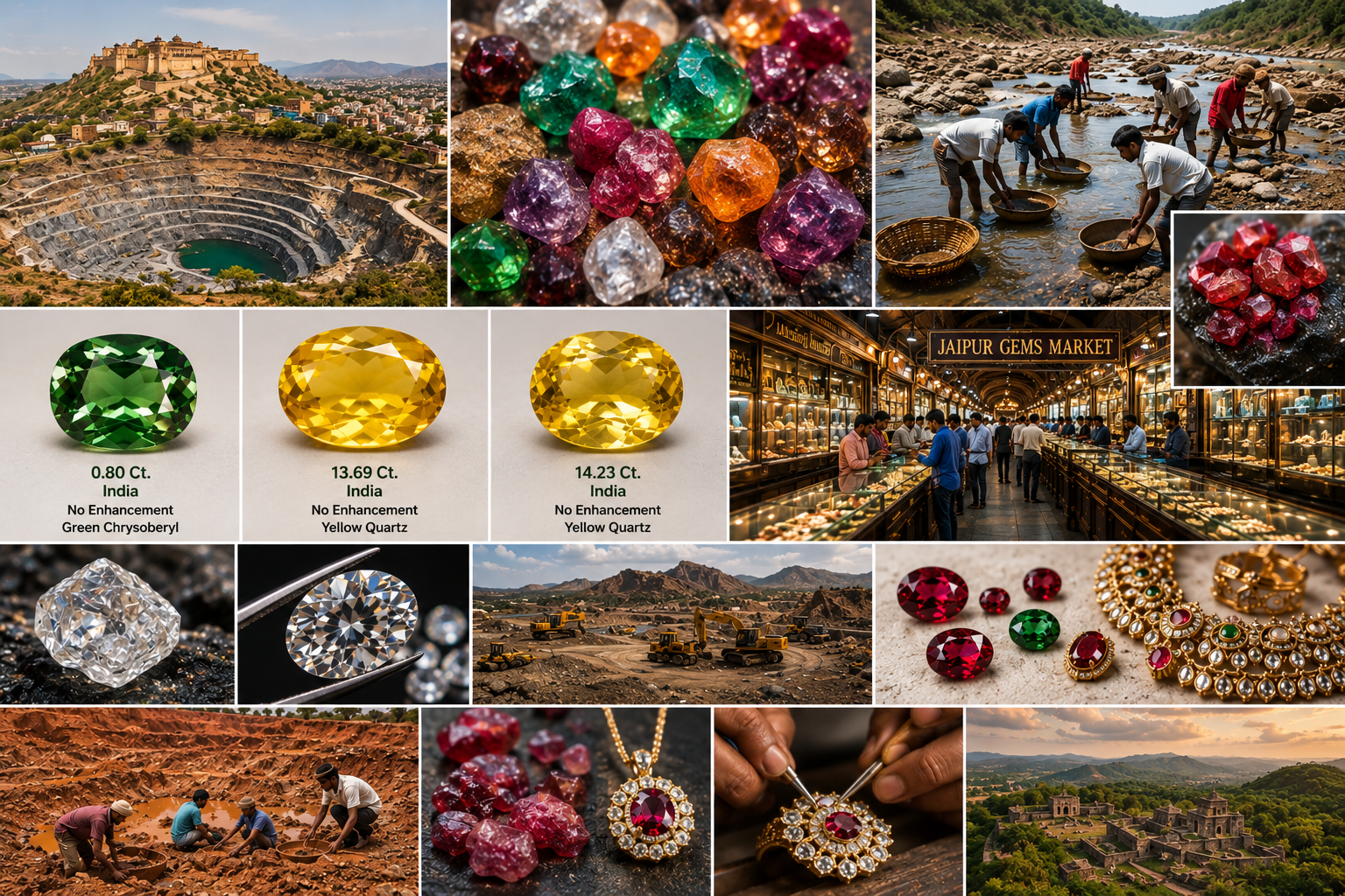 Major Gemstone Producing Regions